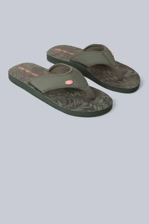 Animale Green Dark Womens Swish Flip Flops AU 6 (EU 37)