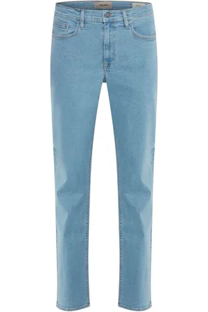 Blend Blue Camo Straight Fit Stretch Denim Jeans 34W x 29L (UK 34 S)