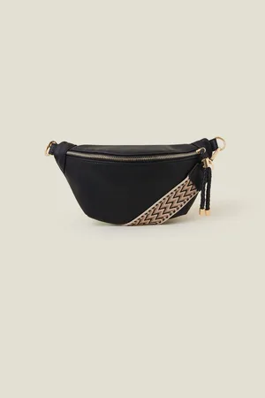 Accessorize Black Sling Bum Bag One