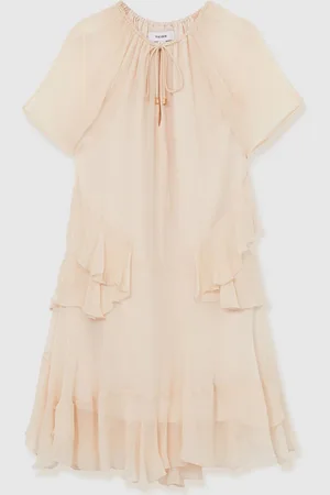 Reiss Lexie Ruffle Mini Dress AU 6