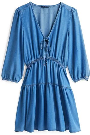 Tommy Hilfiger Chambray Mini Dress xsmall