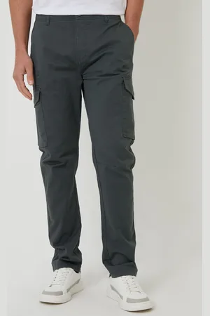 Threadbare Grey Cargo Style Trousers 36r