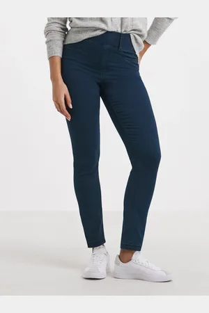 Simply Be Blue Slim Pull On Jeggings 18