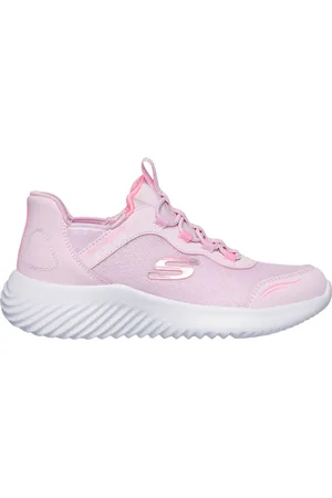 Skechers Pink Bounder Simple Cute Trainers AU 1 (EU 33.5)