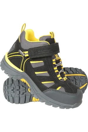 Mountain Warehouse Black Junior Drift Waterproof Walking Boots AU 8 (EU 26)