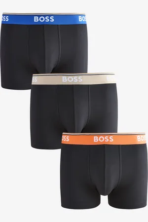 HUGO BOSS Black/chrome Power Logo Boxers 3 Pack XXL