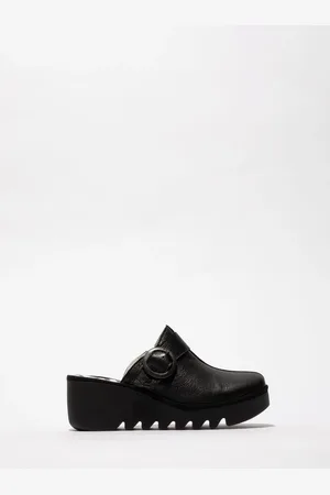 Fly London Blok Chunky Clogs AU 7 (EU 38)