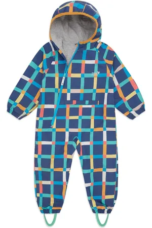 Muddy Puddles Navy Blue Dark Waterproof EcoLight Puddlesuit 3