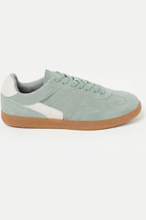 Fat Face FatFace Green Fia Retro Trainer AU 8 (EU 39)