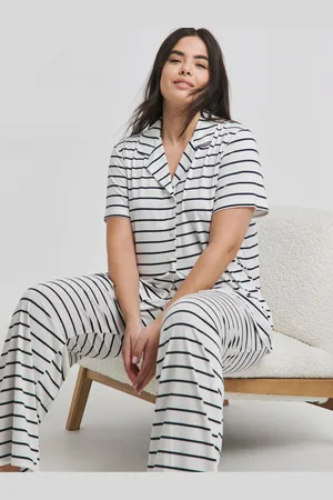 Simply Be White Pretty Secrets Pyjamas Set UK 12