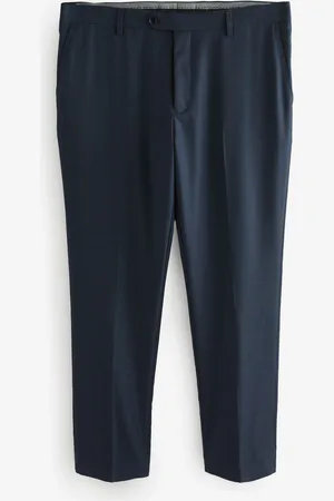 Next Navy Slim Fit Signature Cerutti 100% Wool Italian Fabric Suit Trousers 30W x 33L (UK 30 L)