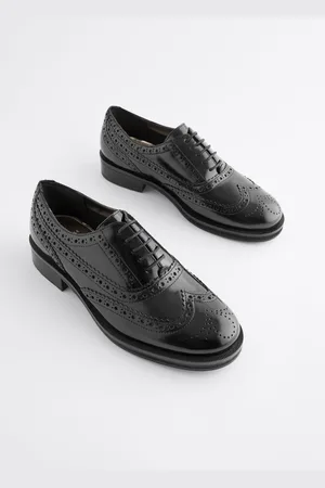 Next Forever Comfort Slim Leather Formal Brogue Lace Up Shoes AU 7.5 (EU 38.5)
