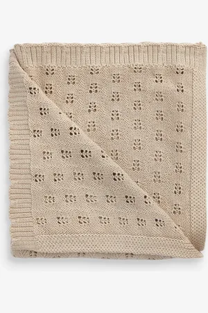 The Little Tailor Natural 100% Cotton Blanket ONE