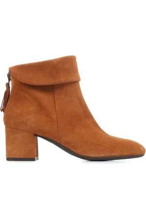 JONES BOOTMAKER Lylah Heeled Suede Ankle Boots AU 6 (EU 37)