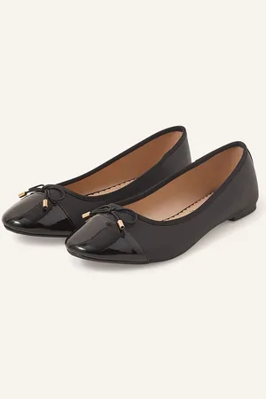 Accessorize Bow Detail Ballerina Flats AU 8 (EU 39)