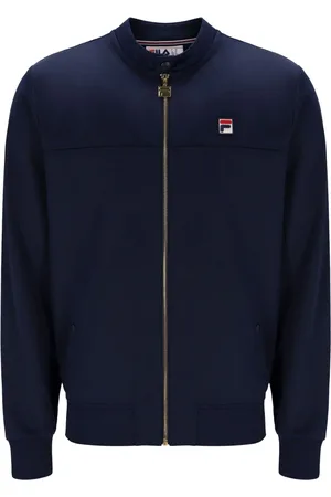 Fila Blue Terrence Harrington Jacket With Cut and Sewpanels M