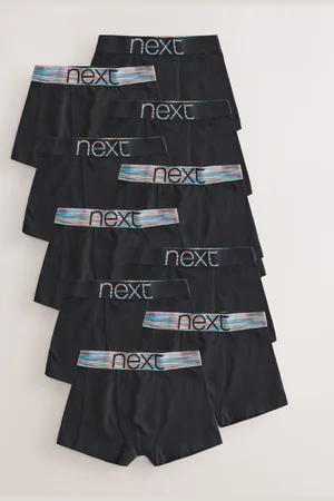 Next Black with Bright Waistband Trunks 10 Pack (1.5-16yrs) 15