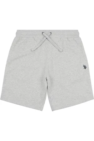 U.S. Polo Assn. U. S. Polo Assn Mens Double Horsemen Sweat 100% Cotton Shorts L