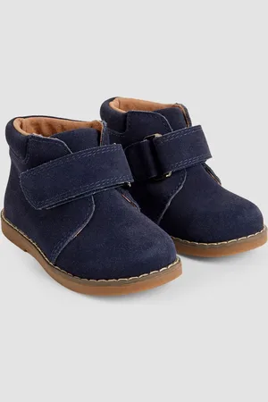 JoJo Maman Bébé Navy Suede Boots AU 10 (EU 28)
