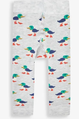 JoJo Maman Bébé Grey Duck Extra Thick Leggings 2