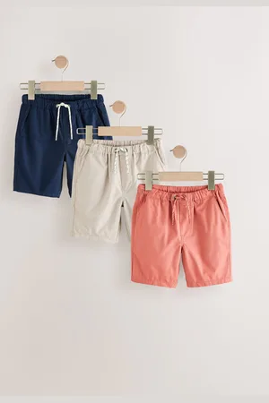 Next 3 Pack Pull-On Shorts (3-16yrs) 6 Years (116cm)