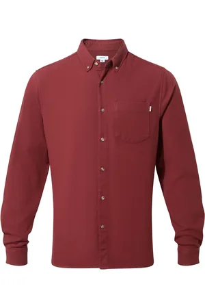 Tog 24 Mens Ezra Long Sleeve 100% Cotton Port Shirt XL
