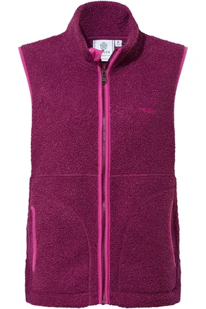 Tog 24 Purple Womens Rayner Sherpa Gilet AU 10