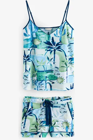 Cyberjammies Blue Printed Cami and Sleep Pyjamas AU 10