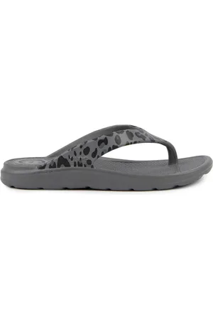 Totes Animal Ladies Solbounce Toe Post Flip Flops Sandals AU 7 (EU 38)