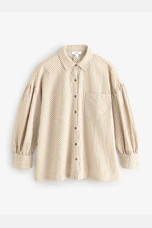 Next 100% Cotton Beach Shirt Cover-Up AU 26