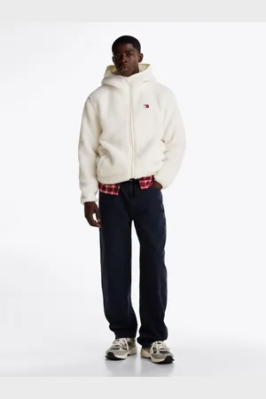 Tommy Hilfiger White Badge Teddy Hoodie