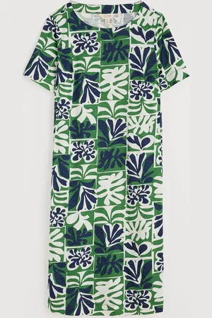 Seasalt Cornwall Pipers Short Sleeve 100% Cotton Dress AU 18