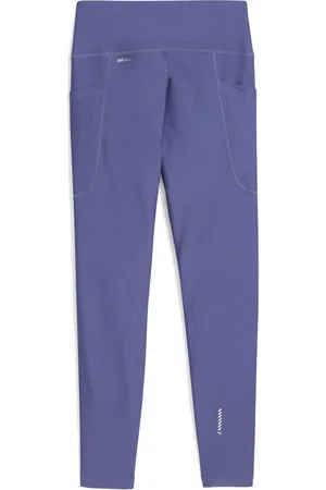 PUMA Blue Womens Velocity Running Tights Leggings XL