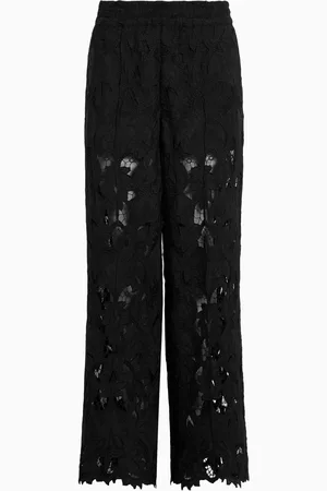 AllSaints AllSaints Black Charli Embellished Trousers AU 6
