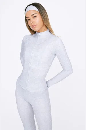 Tala Grey Dayflex Zip Front Running Jacket S