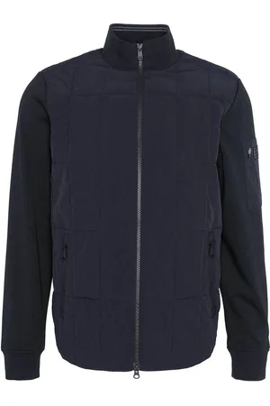 Barbour Otto Baffle Quilted Black Jacket M