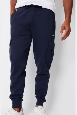 Threadbare Navy Cargo Style Joggers M