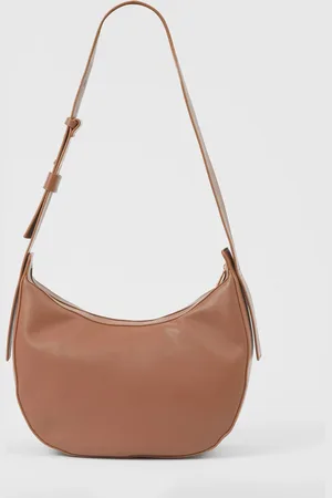 French Connection Tan Large Cross-Body Bag One