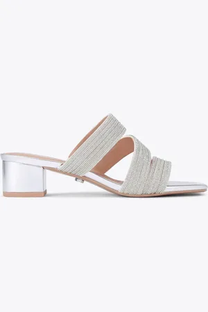 Carvela Gala Block Mule Jewel Sandals AU 5 (EU 36)