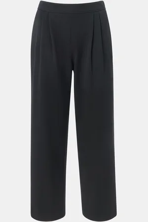 Whistles Black Matilda Tapered Trousers AU 16