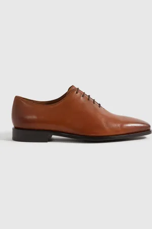 Reiss Mead Leather Lace-Up Shoes AU 8 (EU 42)