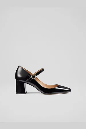 LK Bennett Winter Patent Leather Mary Jane Shoes AU 8 (EU 39)
