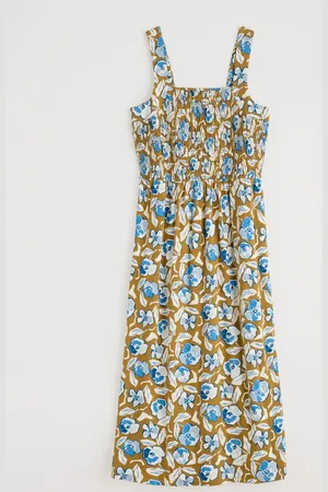 Seasalt Cornwall Summer Buoy Jersey Smocked Dress 24