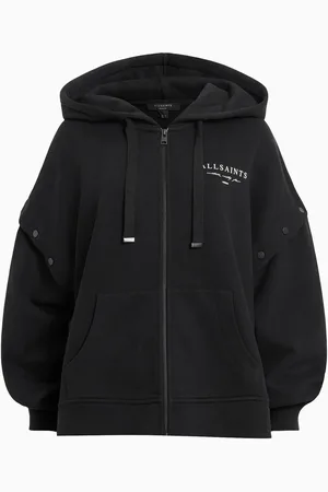 AllSaints AllSaints Black Aroma Amphia Hoodie S