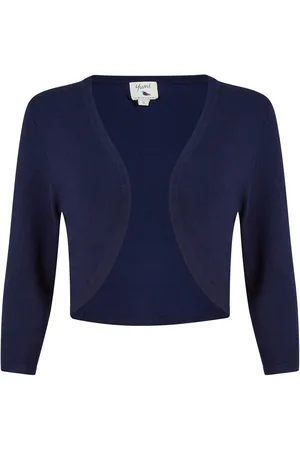 Yumi Navy Knitted Bolero XL