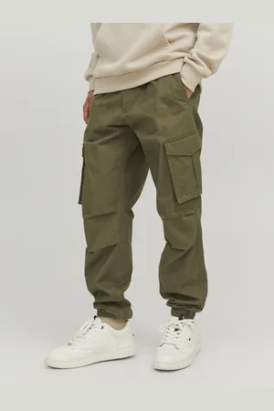 JACK & JONES Green Relaxed Fit Cargo Trousers XXL