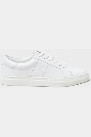 J.Crew White Gigi Leather Trainers AU 10 (EU 41)