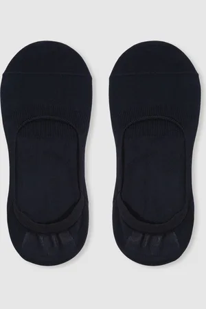 Reiss Navy Rafi Cotton-Blend Loafer Socks M-L