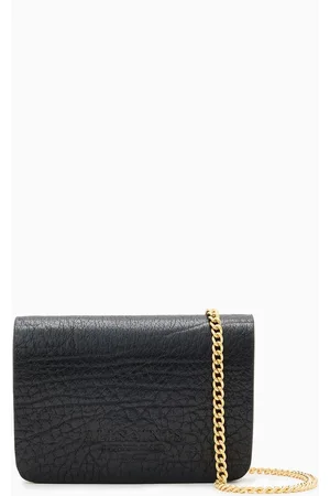 AllSaints AllSaints Black Honore Grain Xbody Bag One