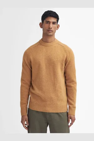 Barbour Yellow Grangetown Crew Jumper M